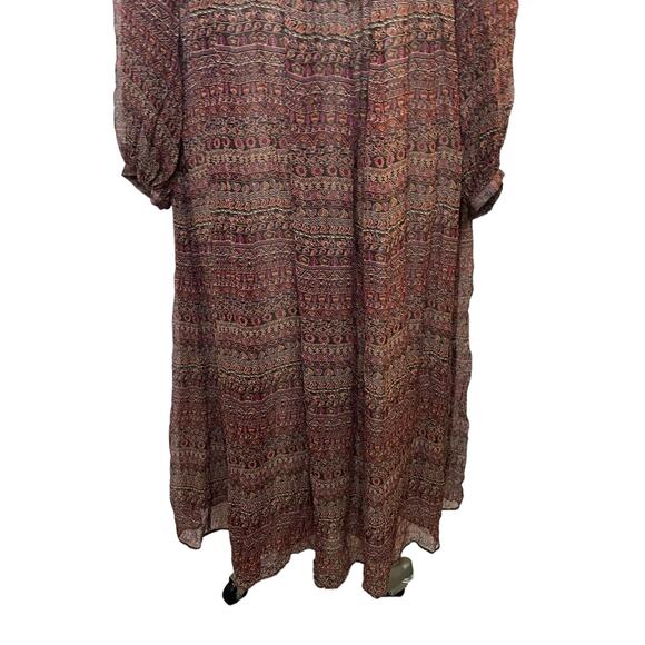 NEW Joie Alquina Dress Anise Flower Multi Colored Silk Lined Revolve Midi Small - Picture 7 of 12